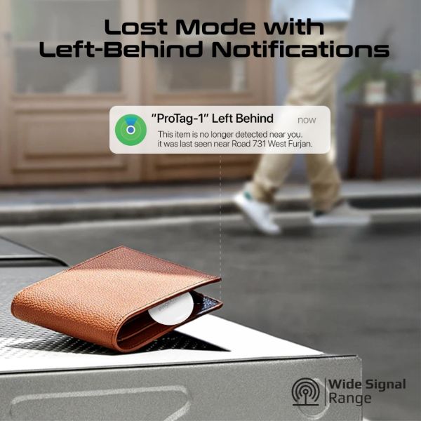Picture of Smart Bluetooth Tracker Tag w/ Smart Precision Positioning. Ultra-compact
