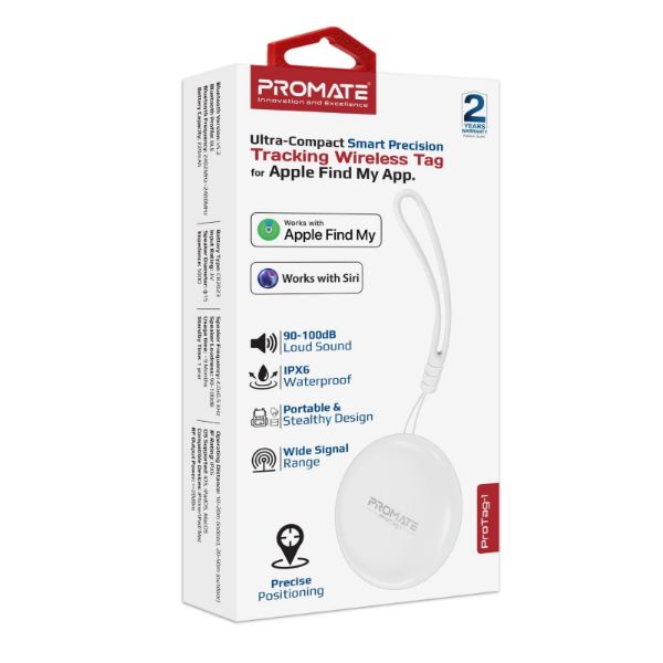 Picture of Smart Bluetooth Tracker Tag w/ Smart Precision Positioning. Ultra-compact