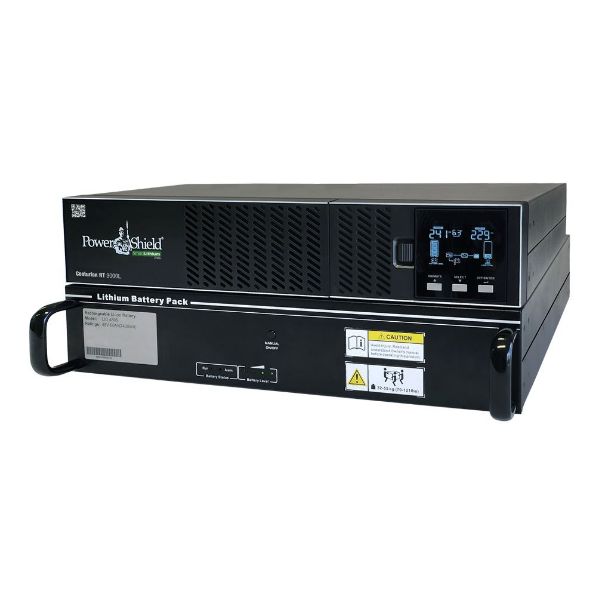 Picture of Centurion RT LiFeP04 1kVA 0.9kW Lithium-ion Long-Run Online UPS. Includes Rail Kit