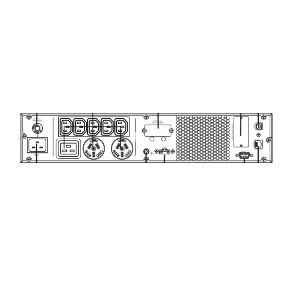 Picture of Centurion RT LiFeP04 3kVA 2.7kW Lithium-ion Long-Run Online UPS. Includes Rail Kit