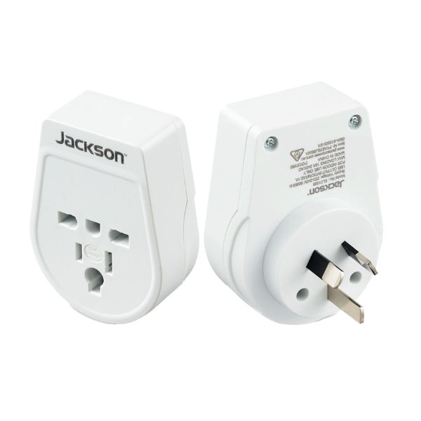 Picture of Slim Inbound Travel Adaptor for use in NZ/AUS USA UK & Japanese Plugs