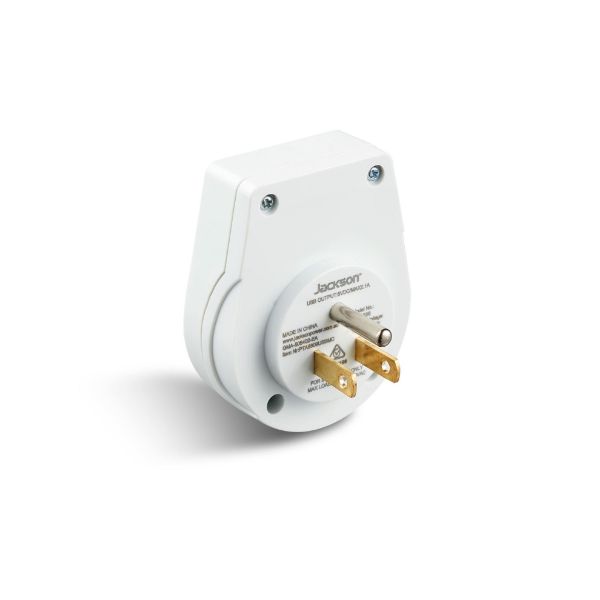 Picture of Slim Outbound Travel Adaptor for use in USA/Canada 3-Pin NZ/AUS Plugs