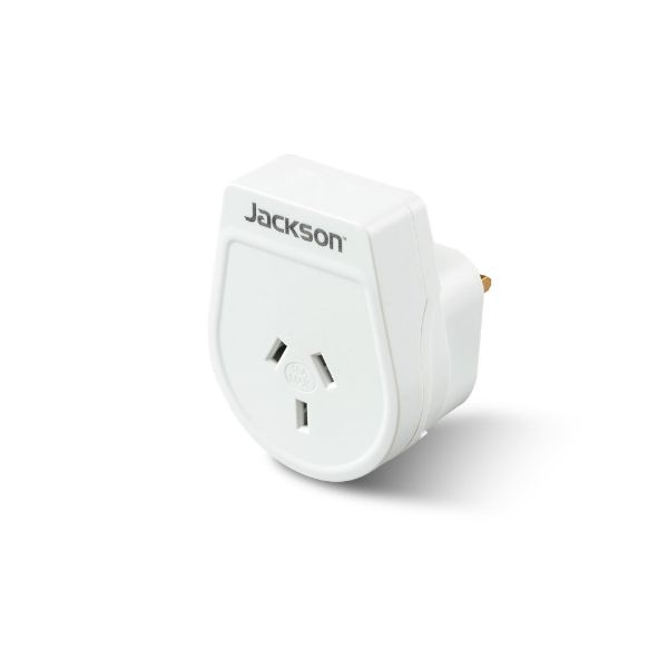 Picture of Slim Outbound Travel Adaptor for use in UK/Hong Kong 3-Pin NZ/AUS Plugs.