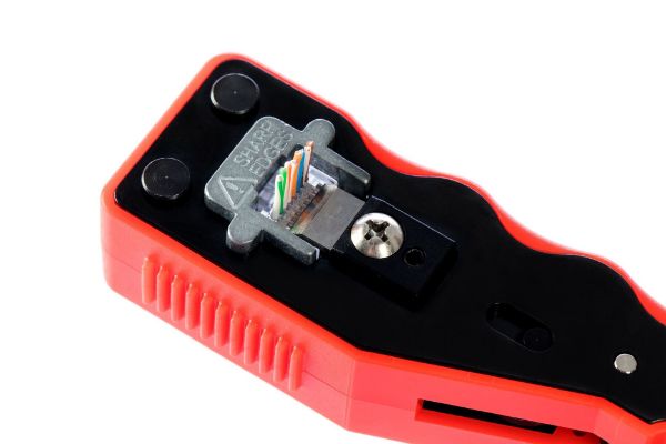 Picture of Compact Push Through Crimper w/ Built-in Stripping & Cutting Blade