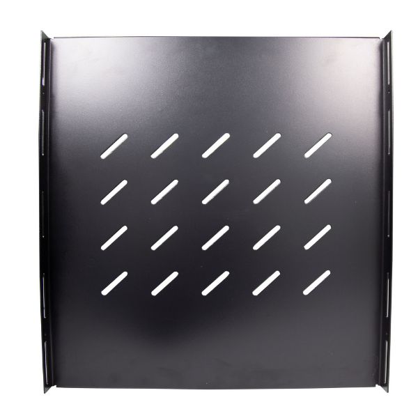 Picture of Heavy Duty Fixed Rack Shelf for 800mm Deep Cabinet Black