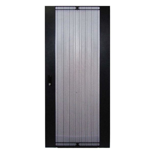 Picture of Front Dual Split Mesh Doors for 45RU 800mm Wide Server Cabinet Includes Lock