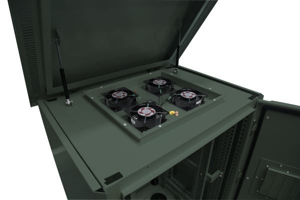 Picture of 18RU Outdoor FreeStanding Cabinet. (800x600x975mm) IP45 Rated