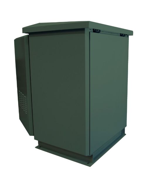 Picture of 27RU Outdoor FreeStanding Cabinet. (800 x 800 x 27U) IP45 Rated