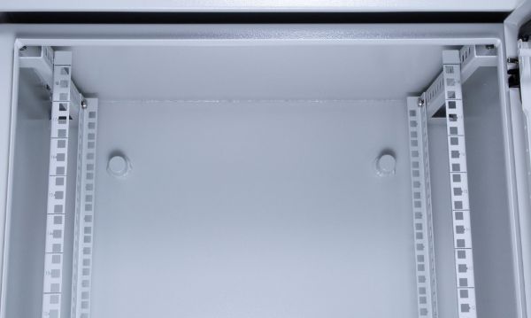 Picture of 12RU Outdoor Wall Mount Cabinet 611x625x640mm (WxDxH). IP65 Rated Lockable Front Door