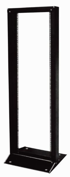 Picture of 47RU Open Rack 543 x 280 x 2230mm(ex) 200kg Static Load 6.0mm Plinth Black