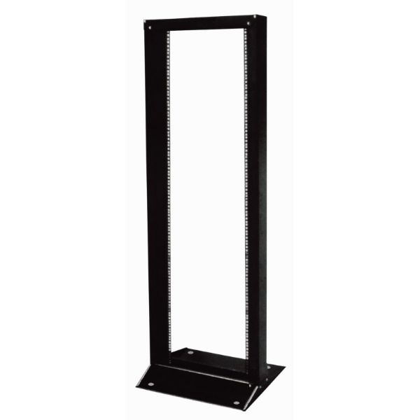 Picture of 47RU Open Rack 543 x 280 x 2230mm(ex) 200kg Static Load 6.0mm Plinth Black