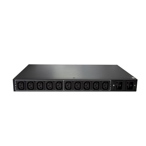 Picture of ATS PDU Dual 16A IEC Input 10 Port 10A IEC C13 Output Power Redundancy 8ms Switch Over