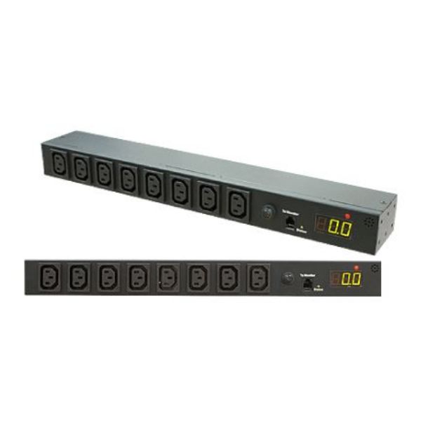 Picture of 8-Port 16A Metered PDU Power Monitoring by True RMS Meter Commercial Installs Only