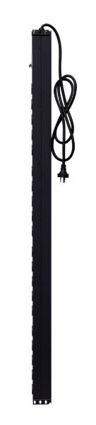 Picture of 20 Outlet Vertical Power Rail (10A) w/ 6kA C-Curve MCB Commercial Installations ONLY