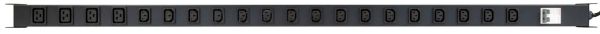 Picture of 20 Outlet Vertical Power Rail (16x 10A IEC C13 & 4x 16A IEC Commercial Installations ONLY