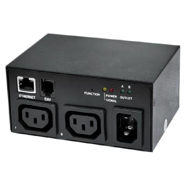 Picture of 2 Port 10A Switched PDU Remote Individual Outlet Commercial Installations ONLY