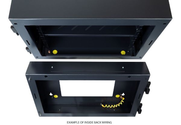 Picture of 12RU 600mm Deep Universal Swing Wall Mount Cabinet Backmount (600 x 600 x 650mm)