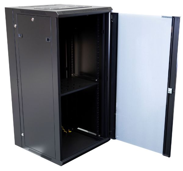 Picture of 24RU 600mm Deep Universal Swing Wall Mount Cabinet. Backmount (600 x 600 x 1167mm)