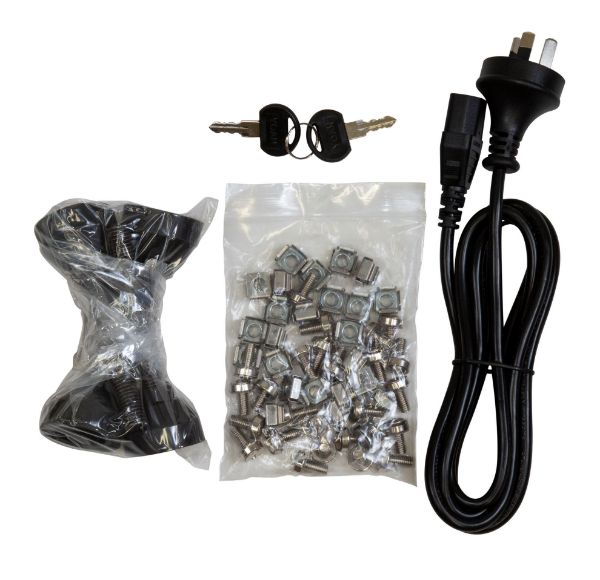 Picture of 45RU Co-Location Server Cabinet 2 Compartments 1000mm 1000mm Deep (800x1000x2210mm)