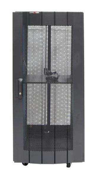 Picture of 22RU Server Cabinet 900mm Deep (600x900x1281mm) FLAT 1x shelf 4x fans 25x nuts