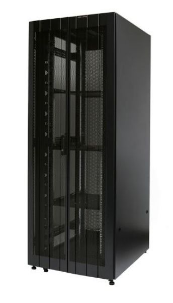 Picture of 47RU Server Cabinet 1000mm Deep (800x1000x2250mm) FLAT PACK 3x shelves 4x fans