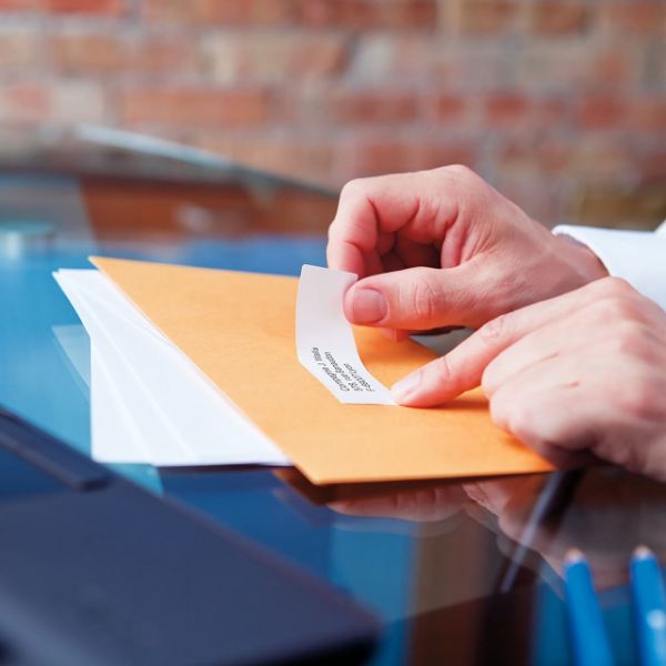 Picture of Genuine Labelwriter Return Address Labels.1 Roll (500 Labels). 25mm x 54mm.