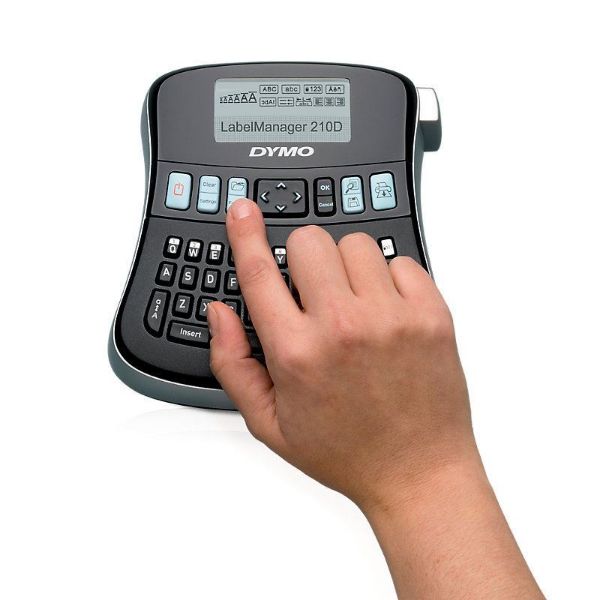 Picture of LabelManager 210D Desktop Labeller QWERTY keyboard 6 font sizes 7 text styles