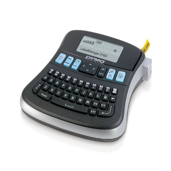 Picture of LabelManager 210D Desktop Labeller QWERTY keyboard 6 font sizes 7 text styles