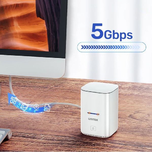 Picture of Dual-Bay SATA 2.5'' SyncStation Docking Station. DAS/ Cloud Storage Center