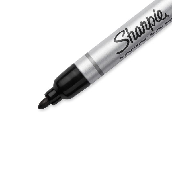 Picture of PRO Metal Aluminium Bullet Tip Black colour Permanent Marker
