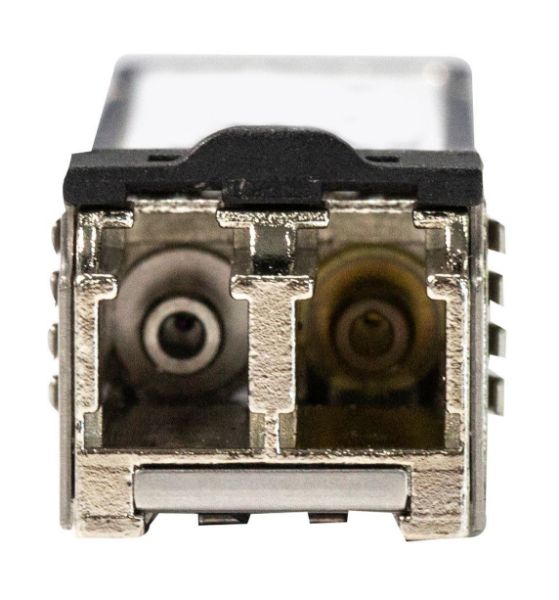 Picture of 10G LC Duplex Single-mode SFP+ Module. 10km w/ DOM Function. HP &