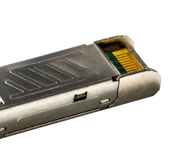 Picture of 1.25G LC Duplex Single- mode Industrial SFP Module. 10km w/ DOM Function.