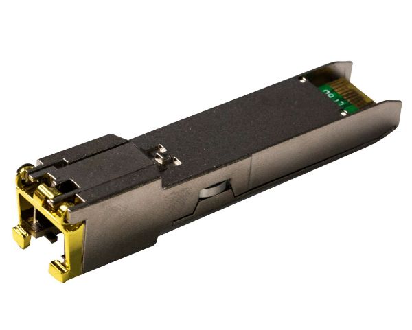 Picture of 1.25G 100/1000 SFP-T RJ45 Module. CISCO & Generic Br& Compatible