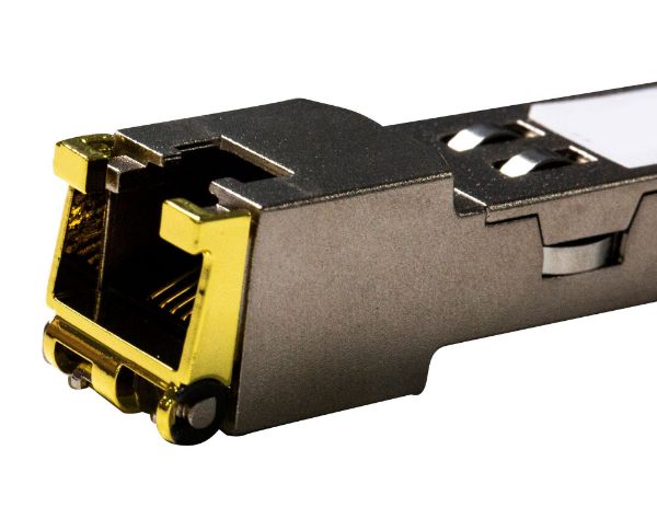 Picture of 1.25G 100/1000 SFP-T RJ45 Module. HP & Generic Br& Compatible.