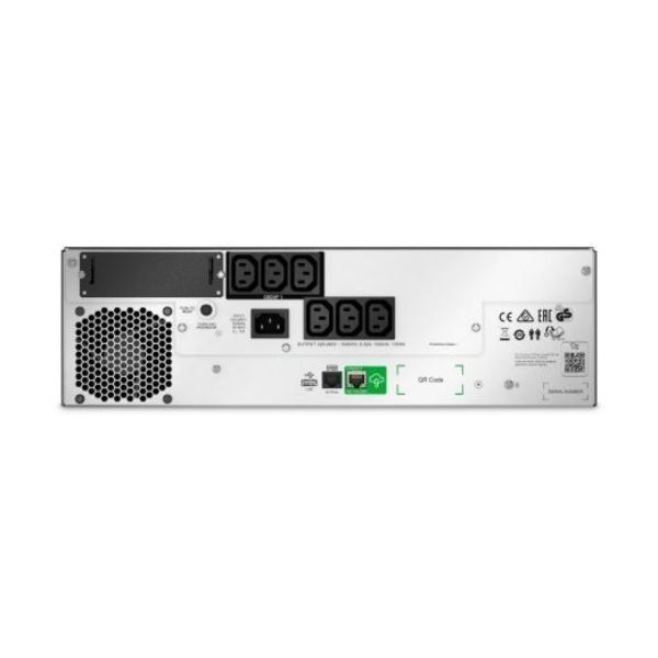 Picture of Smart-UPS 1500VA (1350W) 3U Lithium Ion Rack Mount Smart Connect. Short Depth. 230V