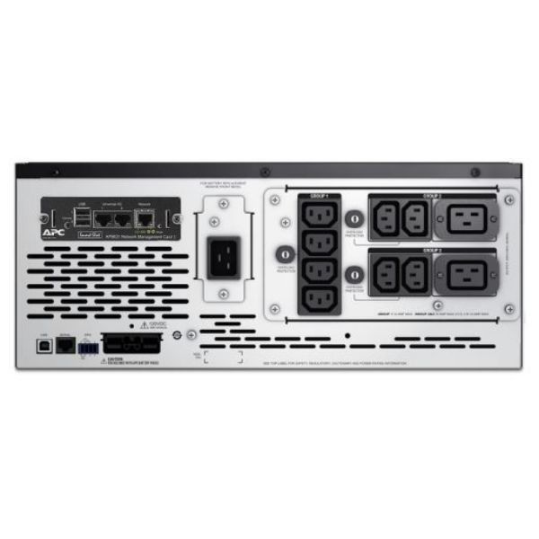 Picture of Smart-UPS 3000VA (2700W) 4U Rack/Tower Network Card 200V 240V Input/Output. 8x IEC C13