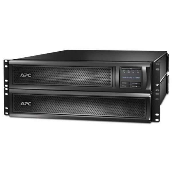 Picture of Smart-UPS 3000VA (2700W) 2U Rack/Tower Network Card 200V 240V Input/Output. 8x IEC C13