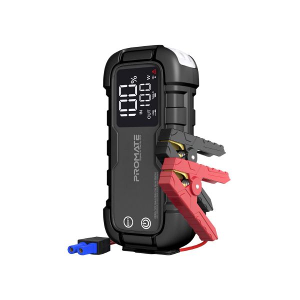Picture of 2000A/12V Heavy Duty Car Jump Starter w/ Power Bank. 20000mAh Power Bank 280lm LED