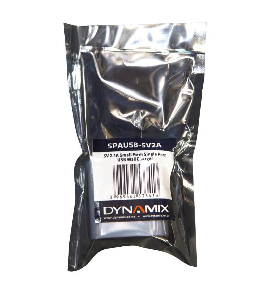 Picture of 10W 5V/2.1A Small Compact Single Port USB-A Wall Charger