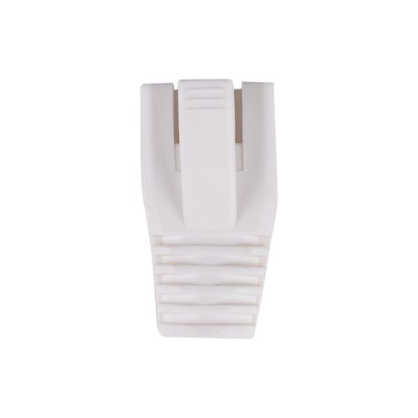 Picture of Strain Relief Boot OD: 7.5mm White 20 Pack Suited for Cat6A Shielded Cable