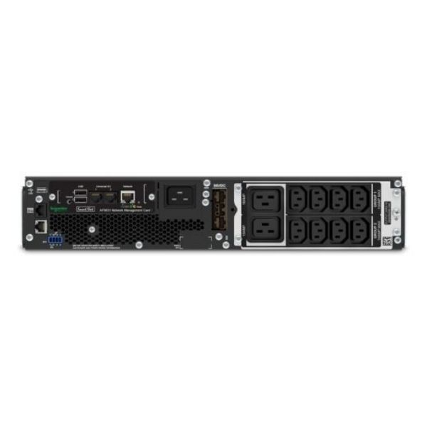 Picture of Smart-UPS 3000VA (2700W) 2U w/ Network Card 230V In/Out 8x IEC C13 Outlets