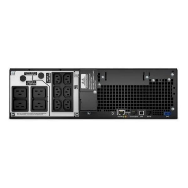 Picture of Smart-UPS 5000VA (4500W) 3U 230V Input/Output 6x IEC C13 Outlets. w/ Battery Backup.