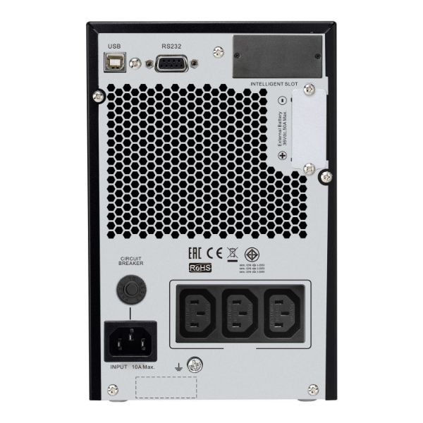 Picture of Easy UPS On-Line 1000VA (800W) Tower External Battery Pack 230V. 3x IEC C13