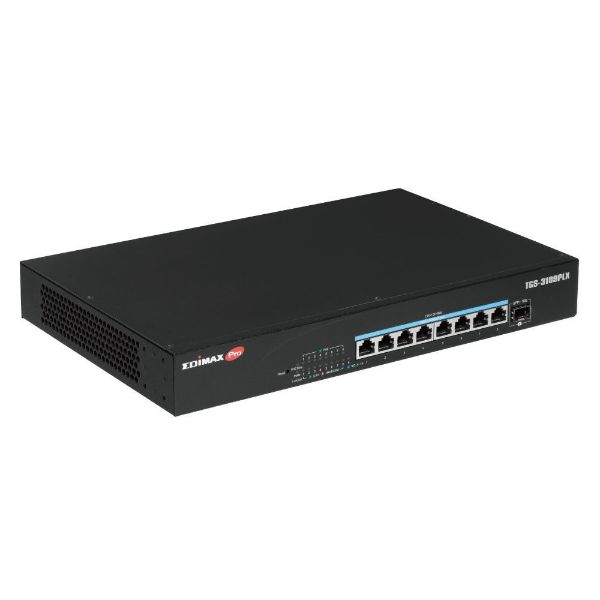 Picture of 8 Port 2.5GbE PoE++ Web Smart Switch w/ 1x 10GbE SFP+ Port