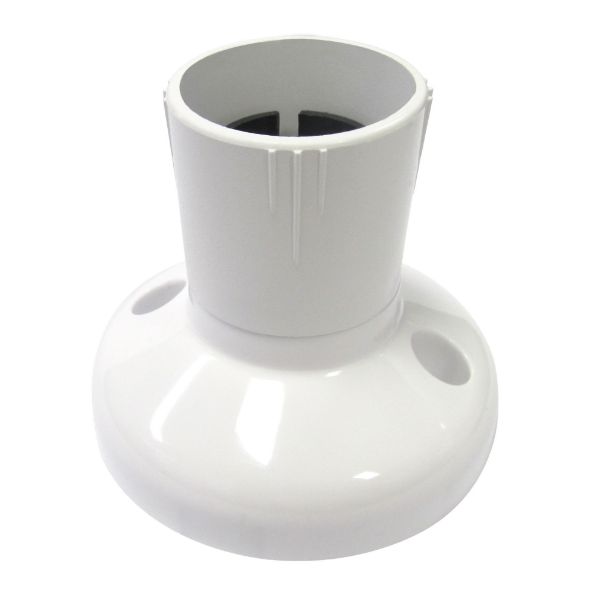 Picture of Batten Lamp Holder Small Base Flame Resistant Polycarbonate White