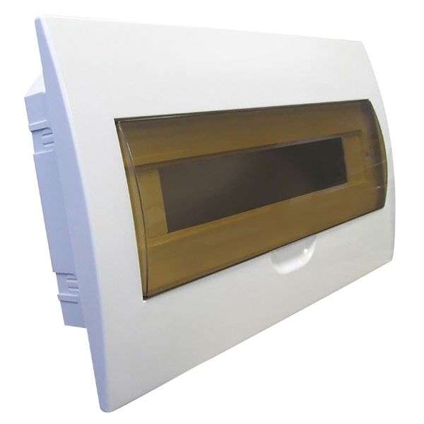 Picture of Distribution Board Flush 18 Pole Includes Lid Links Dims 410x250x100mm (LxWxD)
