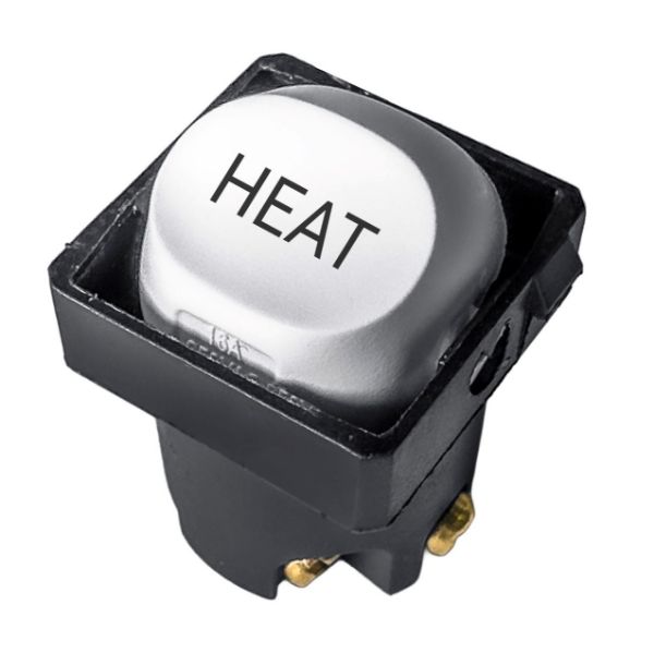 Picture of Sleek 16A 2-Way Labelled HEAT Mech. Suits all Tradesave Plates. Flame Resistant