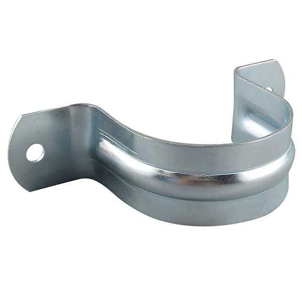 Picture of Conduit Half Saddle Full 40mm Zinc Plated 6mm Mounting Hole 25 per Box