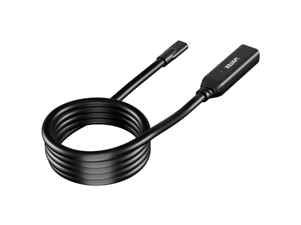 Picture of 5m 10Gbps USB-C Extension Cable Built-in Signal Boosters 10Gbps Data Transfer