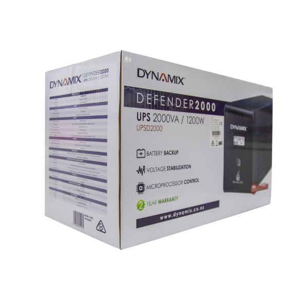 Picture of Defender 2000VA(1200W) Line Interactive UPS